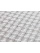 Detalle de textura efecto gofre en colcha blanca reversible – KAY – Manterol