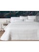 Colcha blanca reversible con diseño gofre – modelo KAY – Manterol