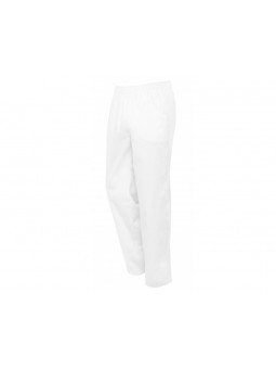 Pantalón blanco sanitario unisex modelo 4556 de Monza