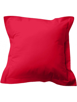 Funda de cuadrante para cama en color rojo de 60x60cm