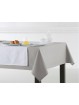 Mantel  Angora para mesa de gran calidad en color gris liso.