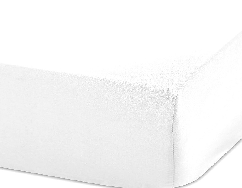Sábana bajera ajustable de mezcla en color blanco de ABECÉ Color Blanco  Tamaño Cama 90cm