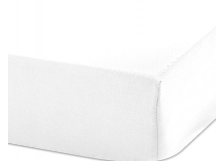 Sábana bajera ajustable de mezcla en color blanco de ABECÉ Color Blanco  Tamaño Cama 90cm