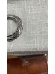 Cortina Confeccionada con ollados con tejido tipo lino en color natural. Diseño de gran calidad y semitransparente.