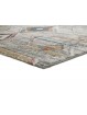 Alfombra de gran calidad  de salón o dormitorio estilo étnico en multicolor.