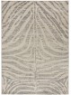 Alfombra vintage estilo moderna en tonos beige y gris