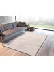 Alfombra super suave de pelo lavable y antideslizante de gran calidad en color blanco.