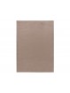 Alfombra super suave de pelo lavable y antideslizante de gran calidad en color visón.