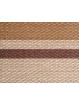 Alfombra de vinilo de buena calidad y a buen precio en color beige y oro