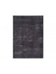 Alfombra en color liso de tejido extra suave en color gris oscuro antracita